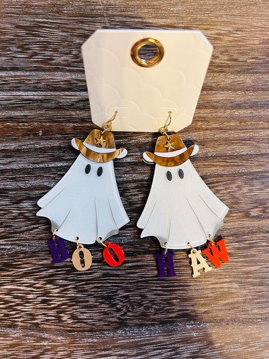 Boo Haw Ghost Earrings