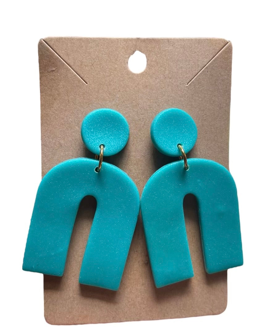 #68 Clay earrings