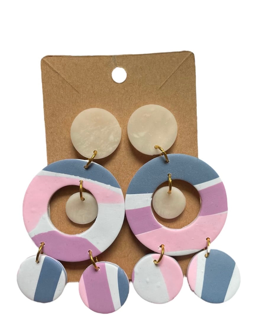 #25 Clay earrings