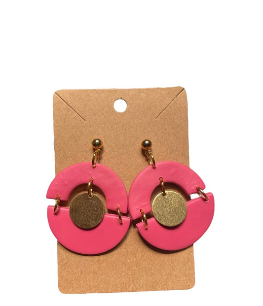 #8 clay Earrings