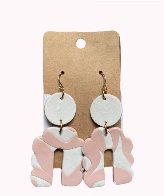 #9 clay Earrings