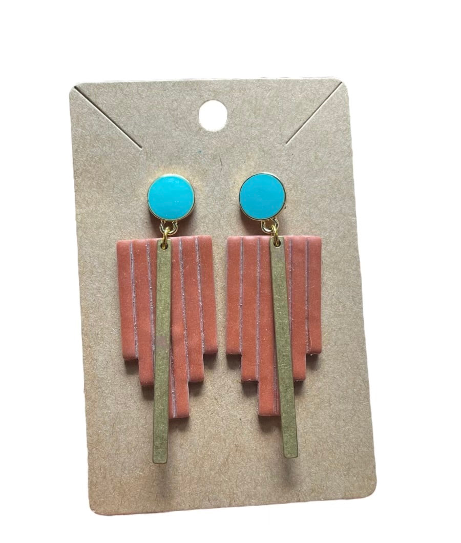 #37 Clay earrings