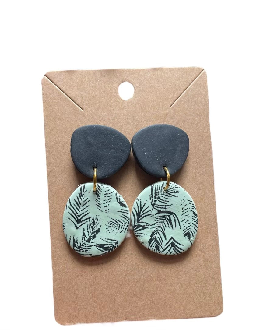 #84Clay earrings