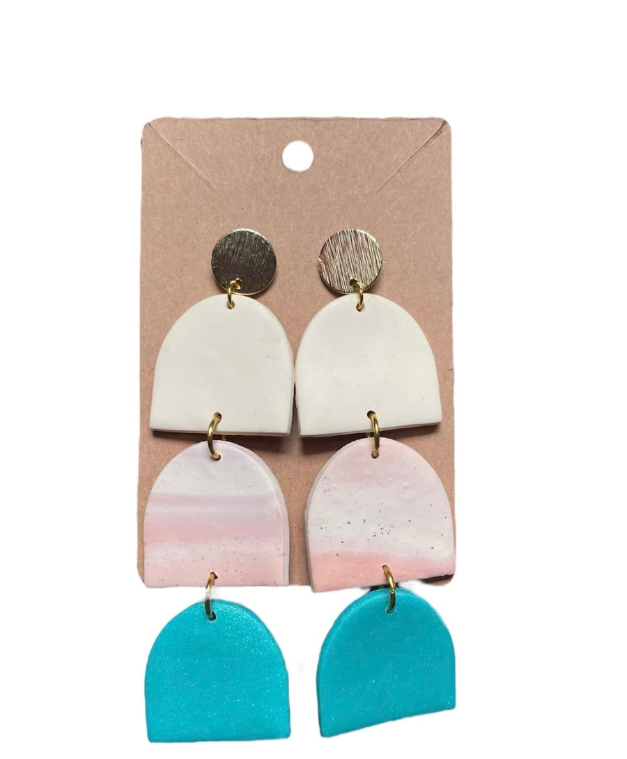 #81 Clay earrings