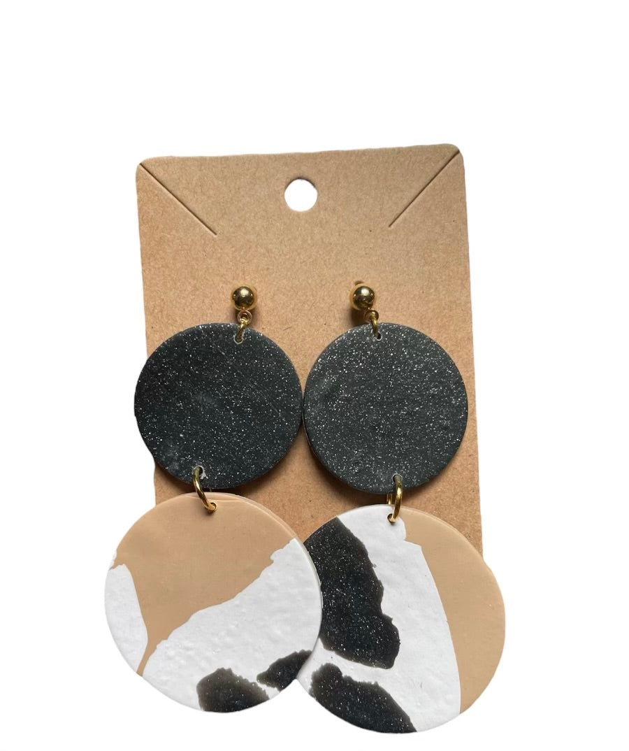 #62 Clay earrings