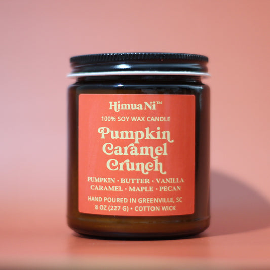 Pumpkin Caramel Crunch Soy Candle