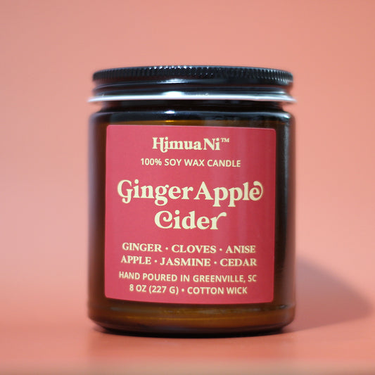 Ginger Apple Cider Soy Candle