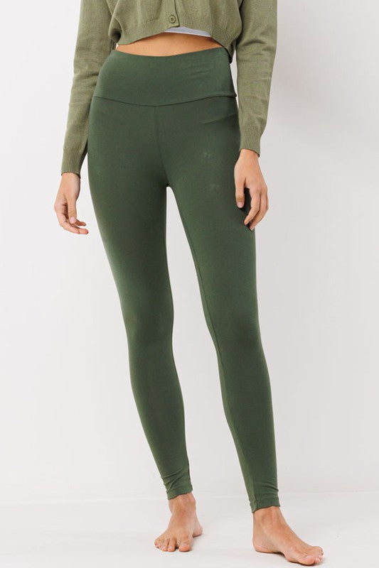 Olive leggings