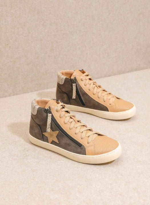 ELLE - High Top Star Sneakers