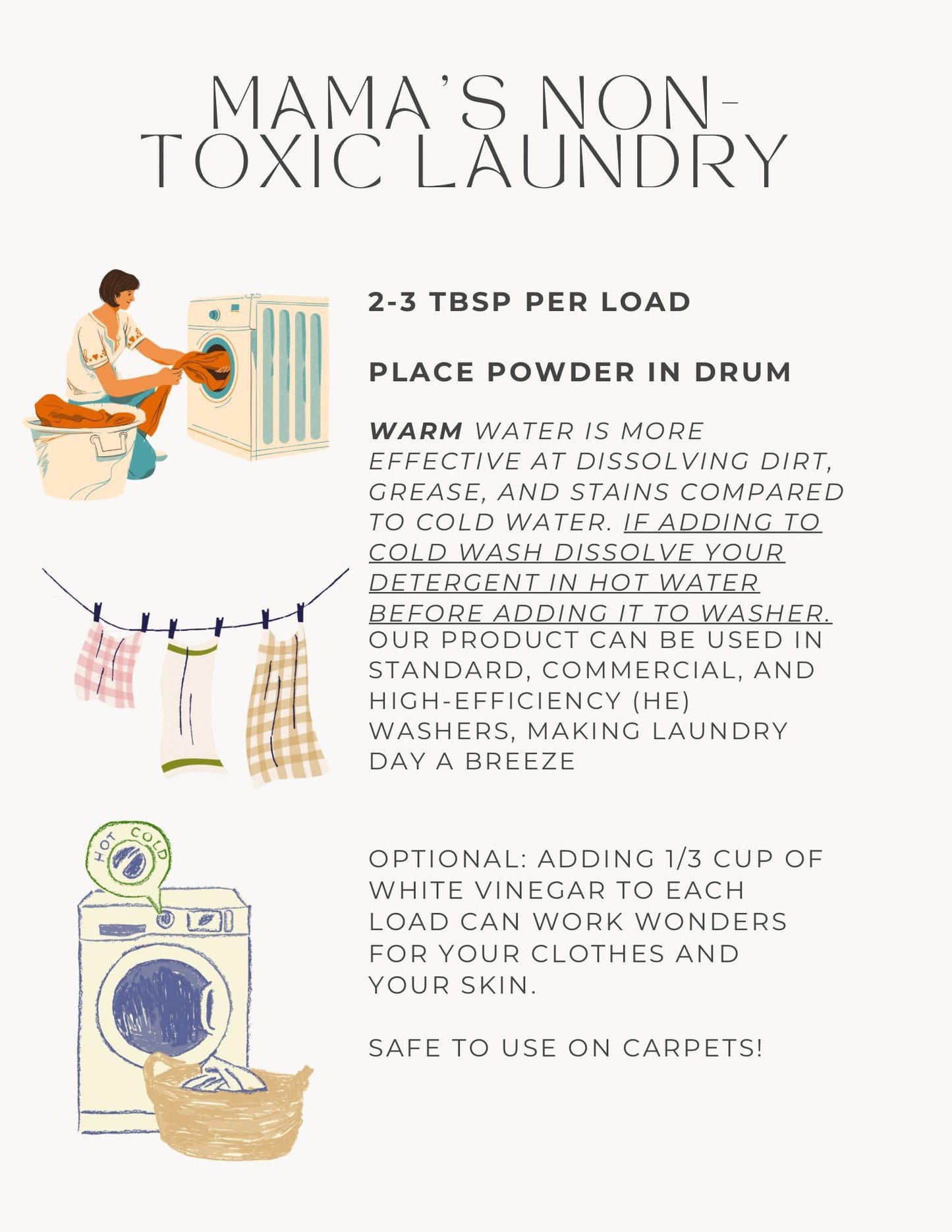 Mama's Non Toxic Laundry