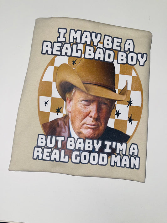 Trump Real Bad Boy Tee