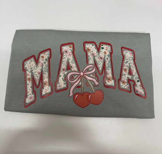 Floral Mama Custom T-shirt (comfort colors)